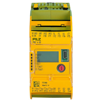 772100 Module PILZ Unité de base PNOZ Module d'entrée numérique sécurisé Approbation CO