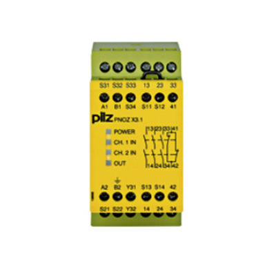 Module d'entrée/sortie de PLC de relais de sécurité de PILZ 774322 PNOZ
