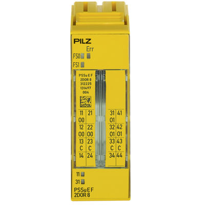La sécurité de PILZ 773500 PNOZ transmet par relais le module de 4 sorties numériques