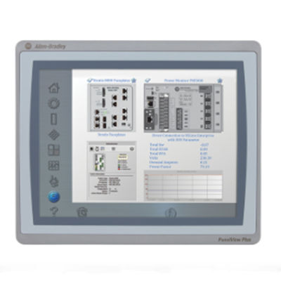 Le PLC 2711P-T12C4A8 est un module de terminal de panneau.