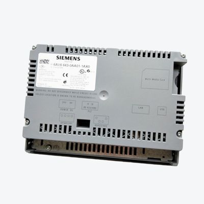 MODULE DE CONTACT D'AFFICHAGE DE SIEMENS 6AV6642-0DC01-1AX1 SIMATIC STN