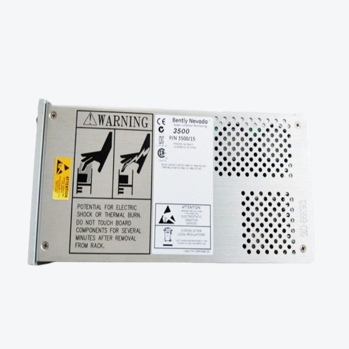COUDÉ MODULE d'ALIMENTATION d'ÉNERGIE du système de contrôle 3500/15-07-00-00 de vibration du NEVADA 3500